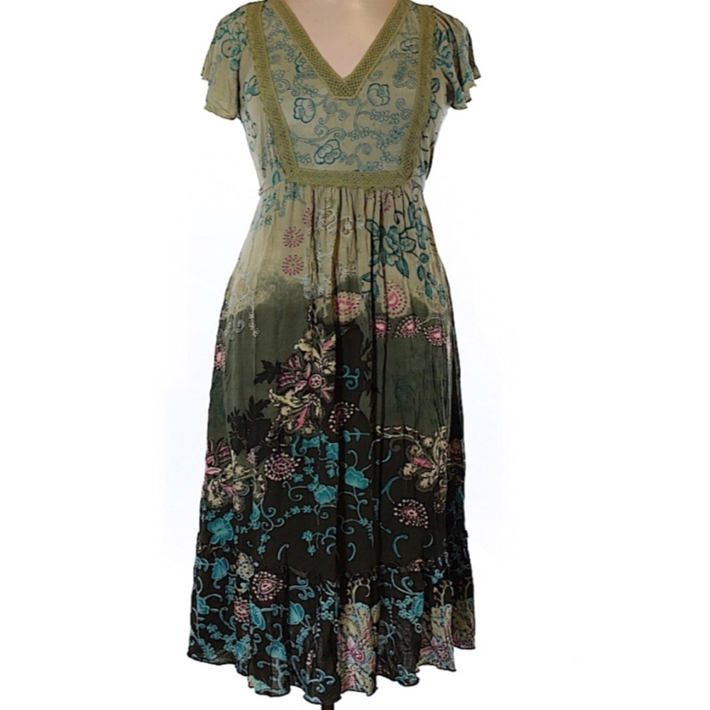 BILA women’s midi dress floral print size M